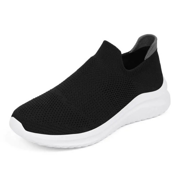  Frejashop™| Zwart-Wit Ortopædiske komfortable loafers
