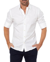 Max - strækbar skjorte med uigennemtrængelig lynlås