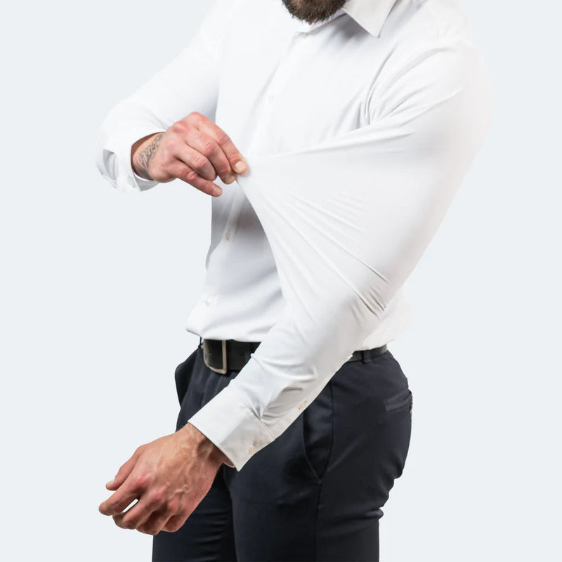 Frejashop - Stretch Comfort rynkefri skjorte